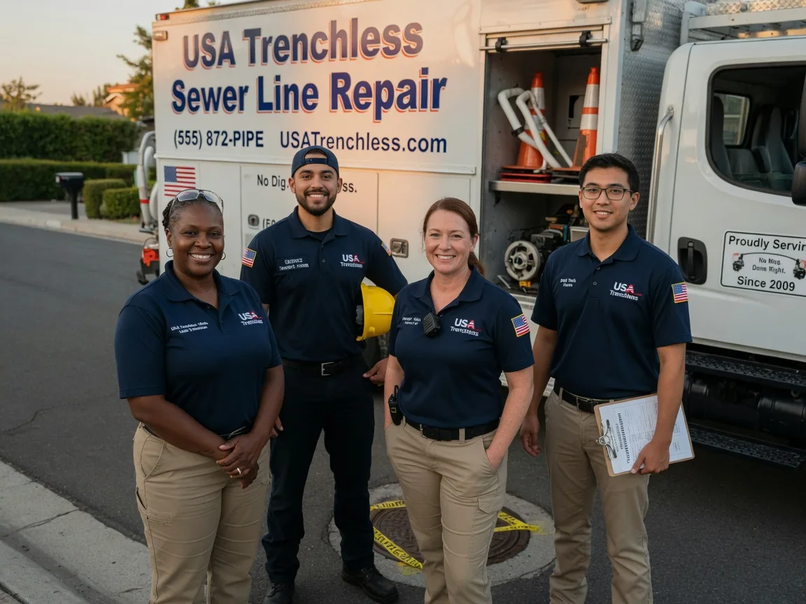 Sewer Line Repair company in Hye, TX